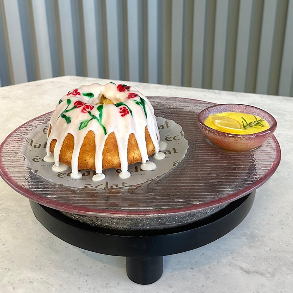 Lemon Pound in Glass