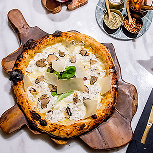 Truffle Mushroom Pizza