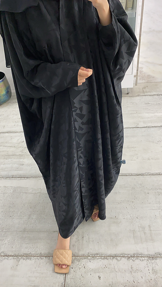Pure silk black