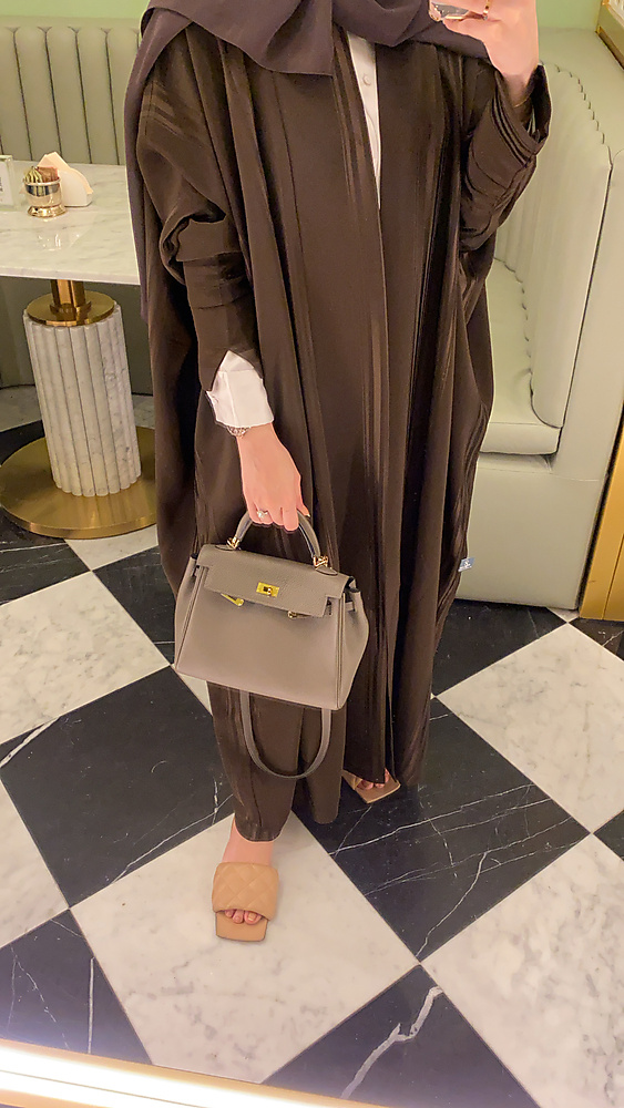 Silk abaya lining