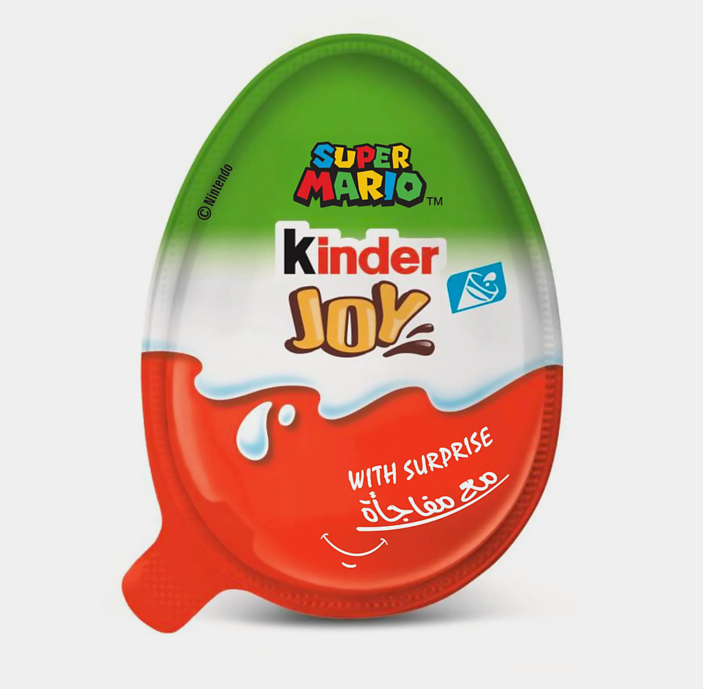 بيضة كندر سوبر ماريو ٢٠ غرام