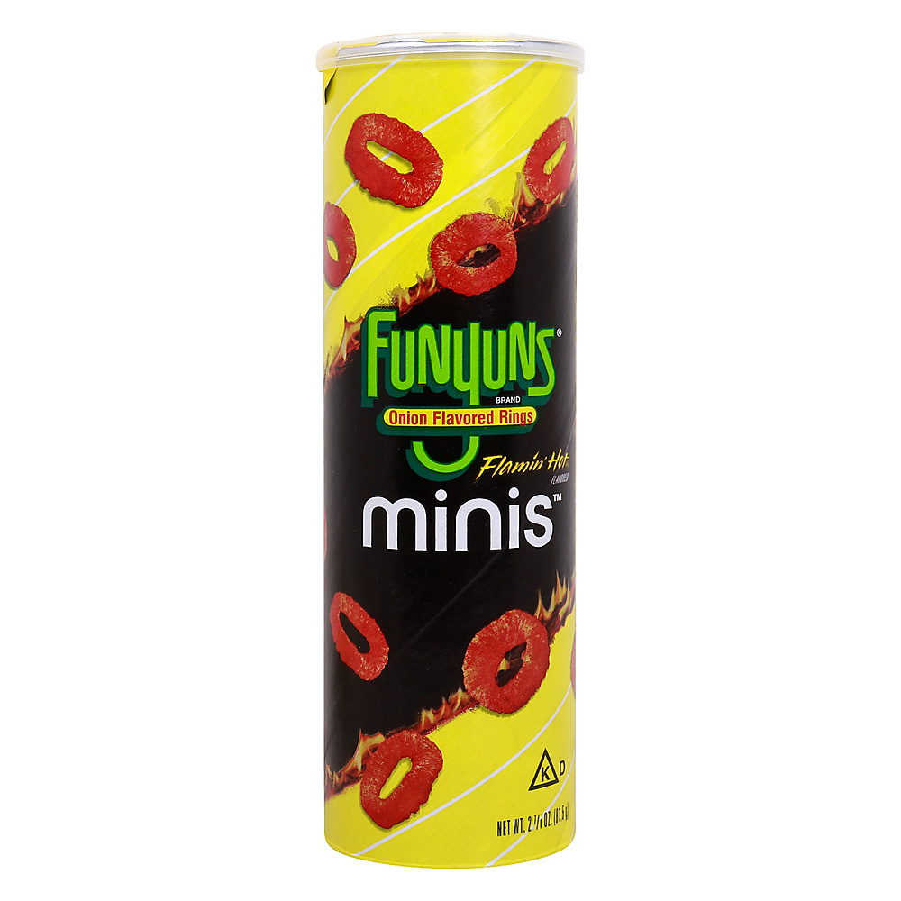 Funyuns Minis Original Flamin Hot Onion Flavoured Rings 81.5 g