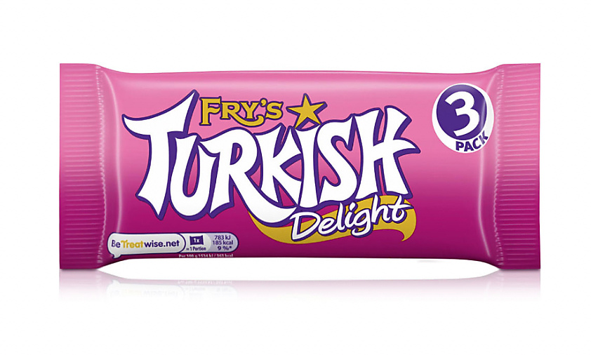Cadbury Fry's Turkish Delight 100g. 3Pack by Cadbury