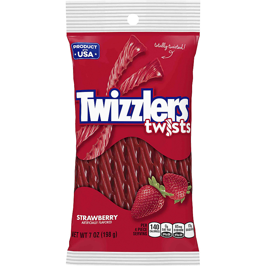 Twizzlers Fraise Twists Candy 141 g