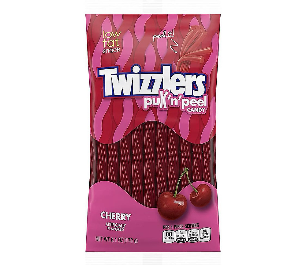 Twizzlers pull'n'peel cherry 172 g