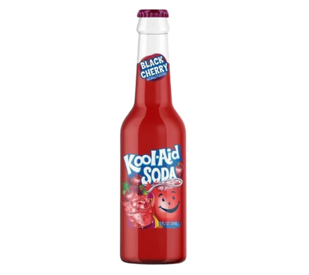 Kool Aid Soda Black Cherry (355ml)