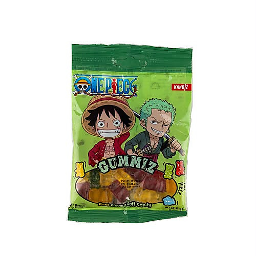 One Piece Gummiz Fruit Flavor Bears 70g