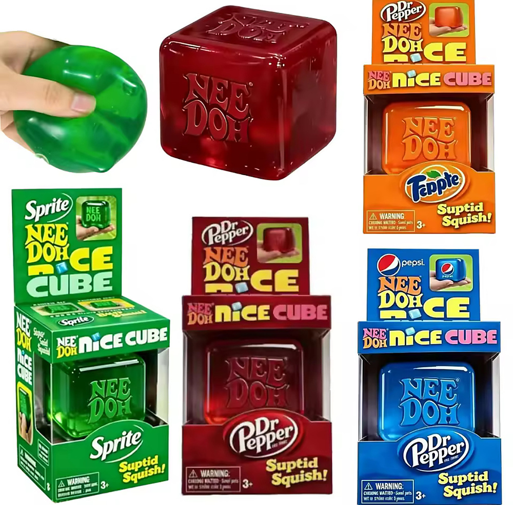 Needoh Squishy Cube  || نيدو سكيوشي مكعب بيبسي