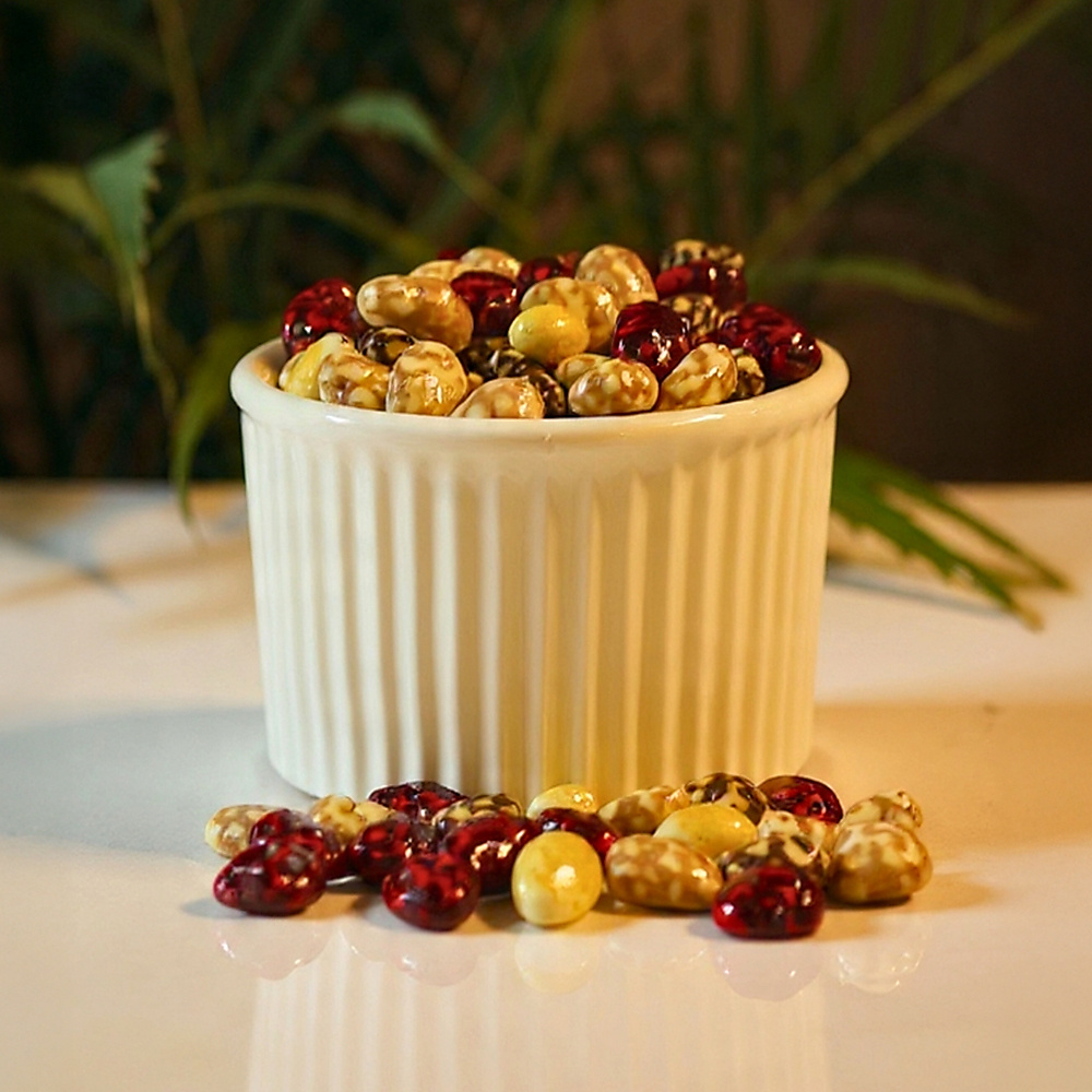 Various flavored almond dragee