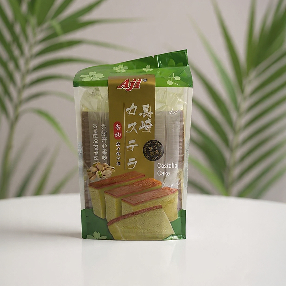 Japanese Pistachio Flavored Cake