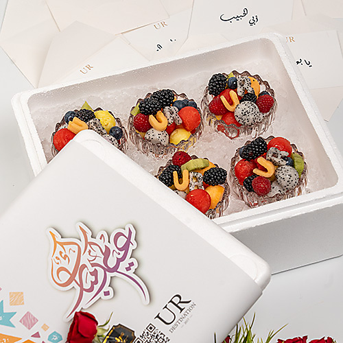 Fruit Salad Crystal Cup