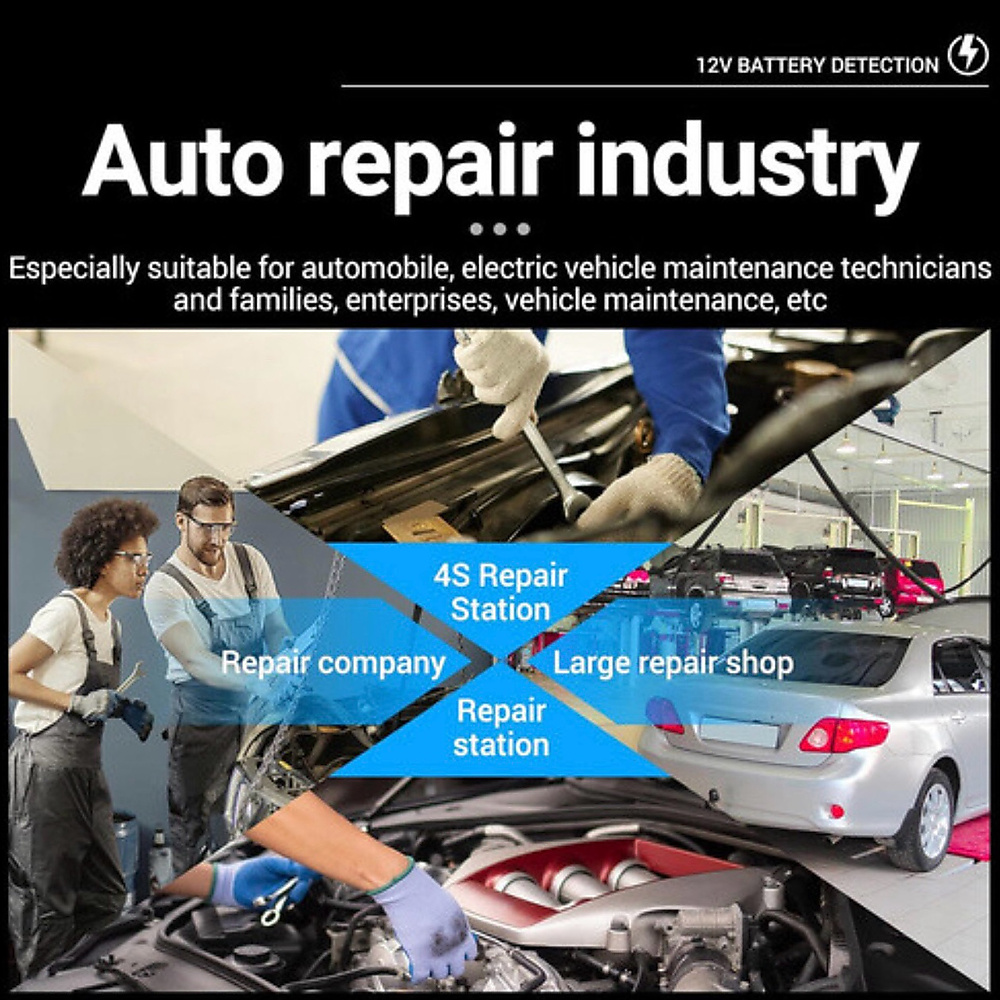 12V Digital Battery Tester Charging System Analyzer