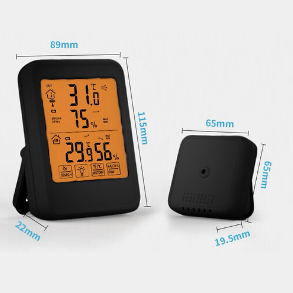 Indoor outdoor hygrometer Thermometer -2 sensors