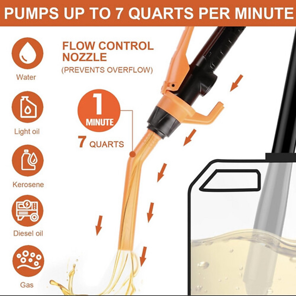 Petrol transfer pump