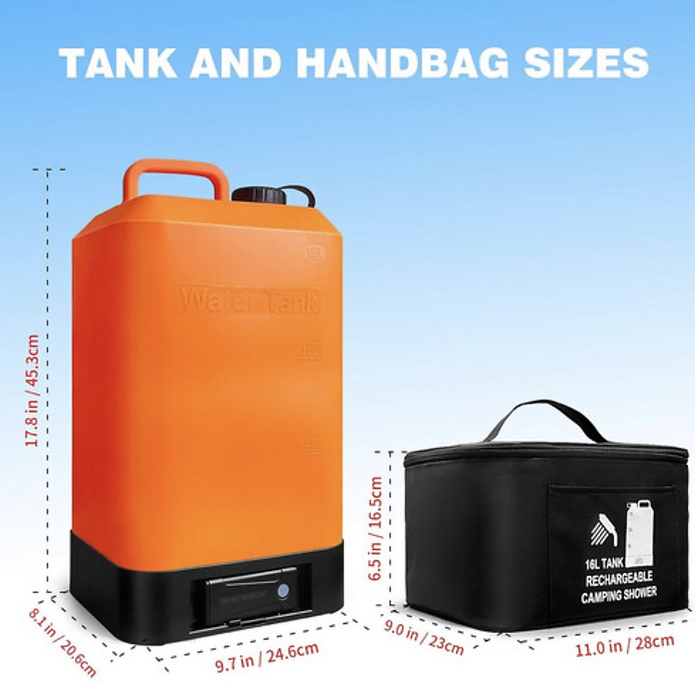 Portable outdoor Shower