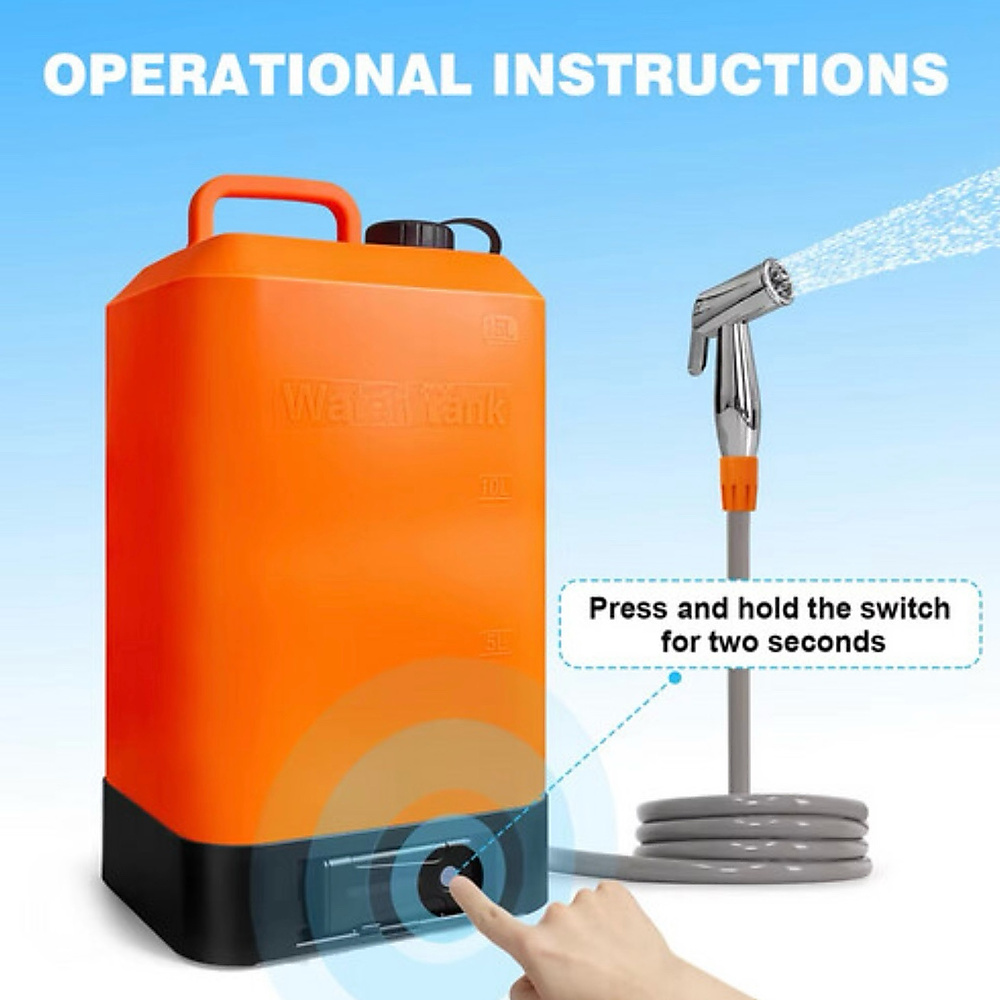 Portable outdoor Shower