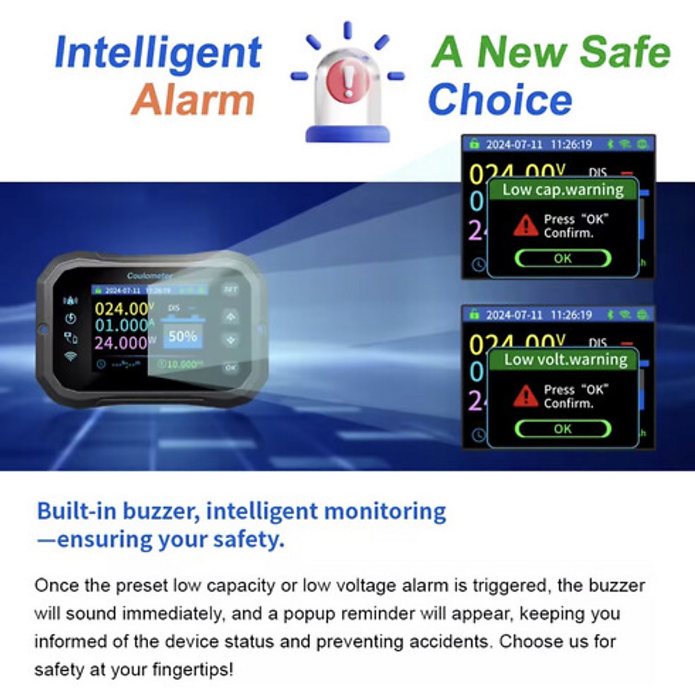 Battery Coulomb Meter 400A