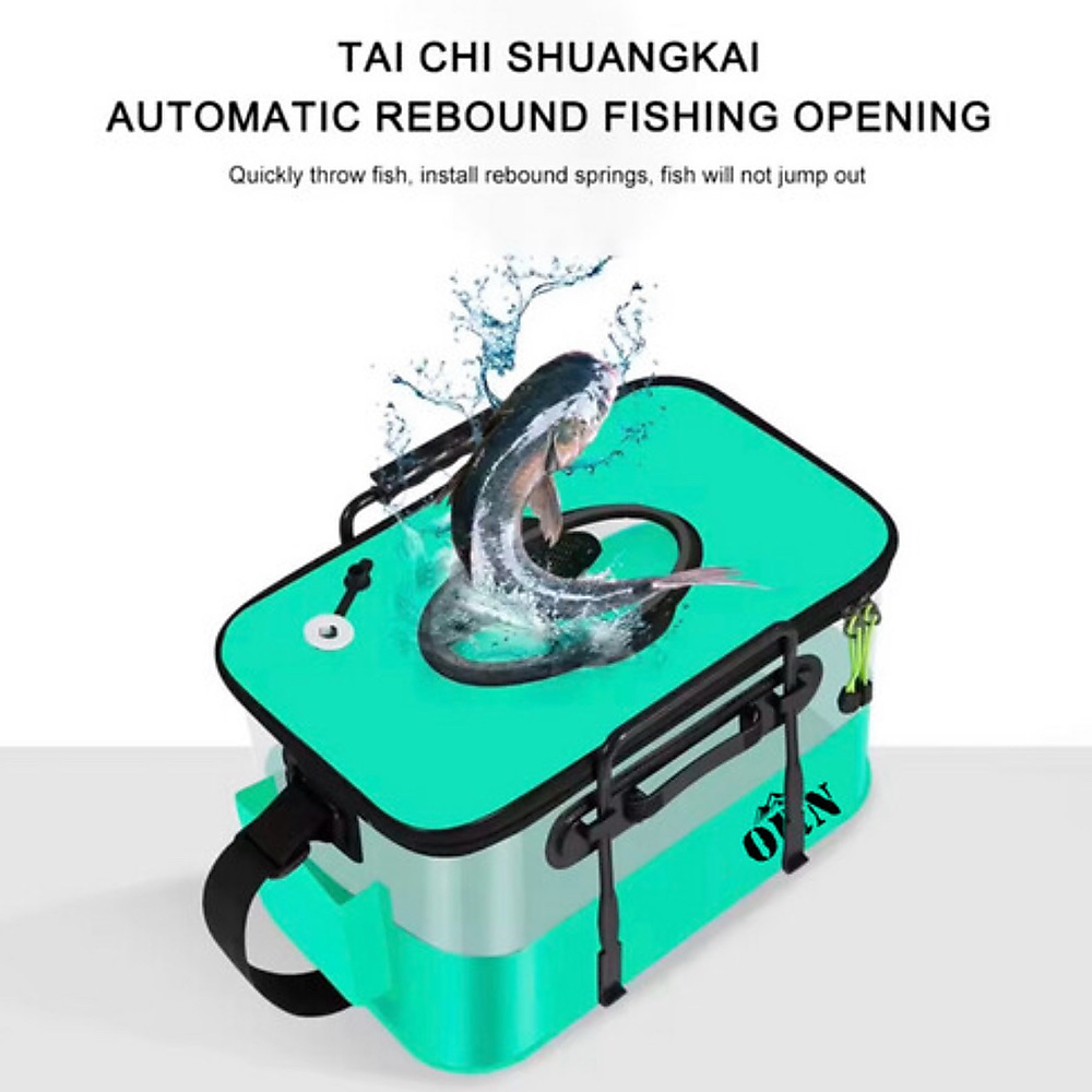 Fish bucket with O2 - 36 L