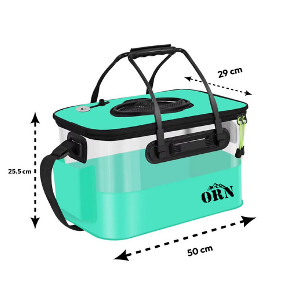 Fish bucket with O2 - 36 L