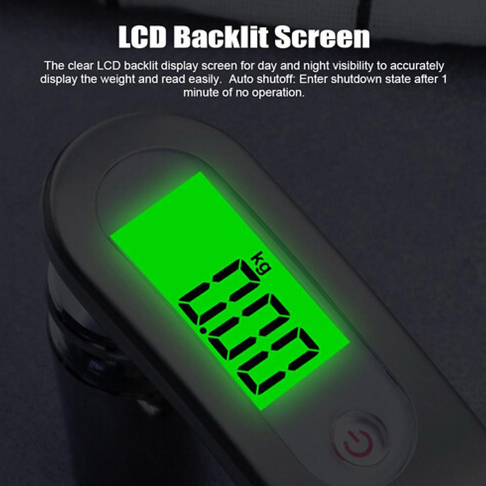 Digital luggage scale