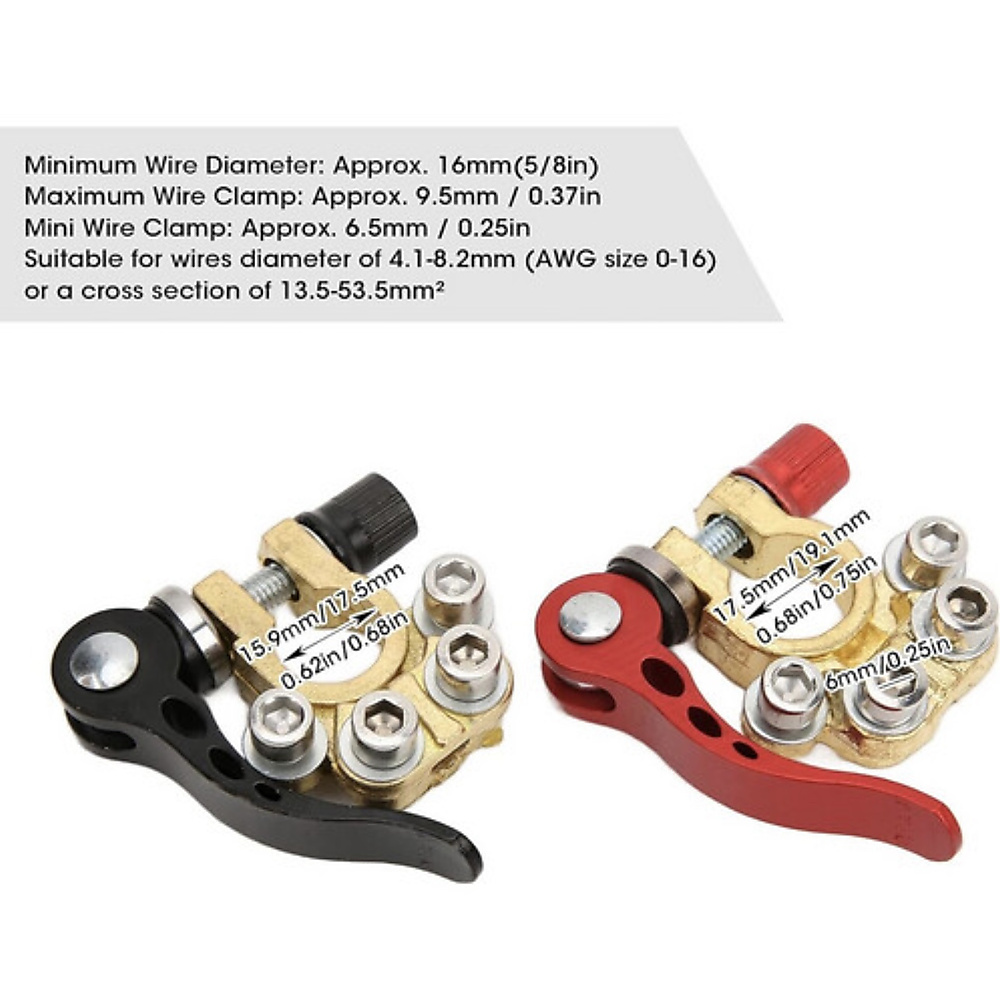 Car battery Termina connectors