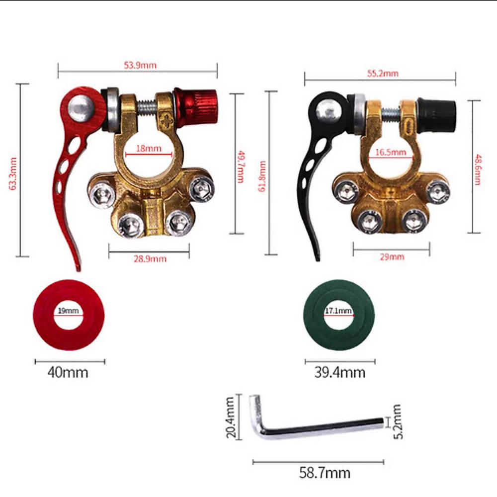 Car battery Termina connectors