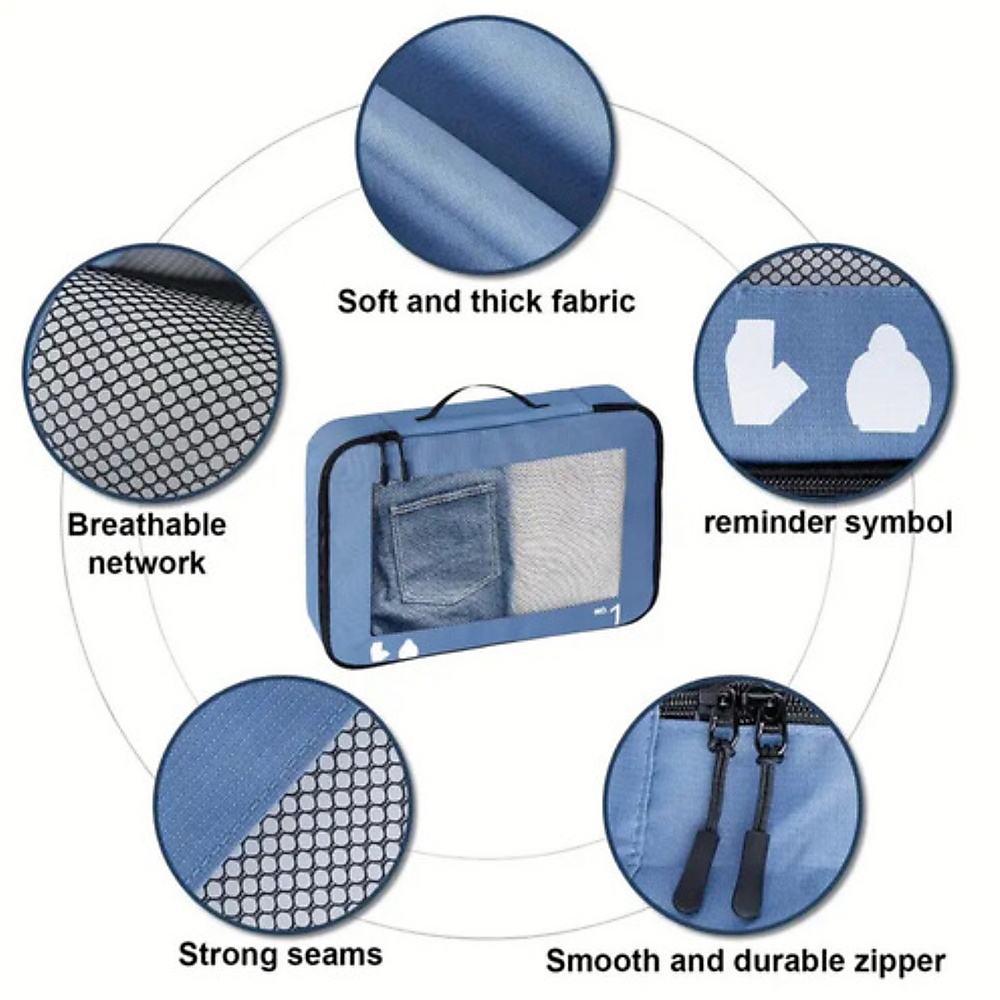 Suitcase organizer 8 pcs