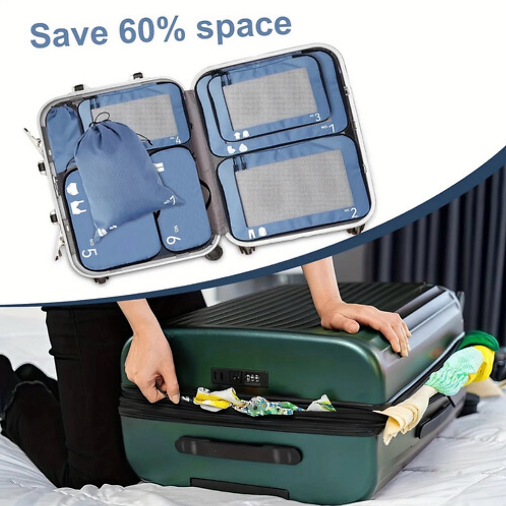 Suitcase organizer 8 pcs