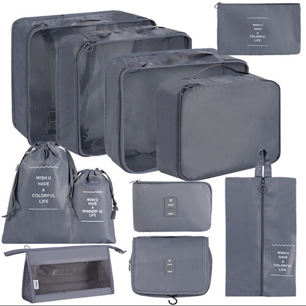 Travel luggage organizer 11 pcs