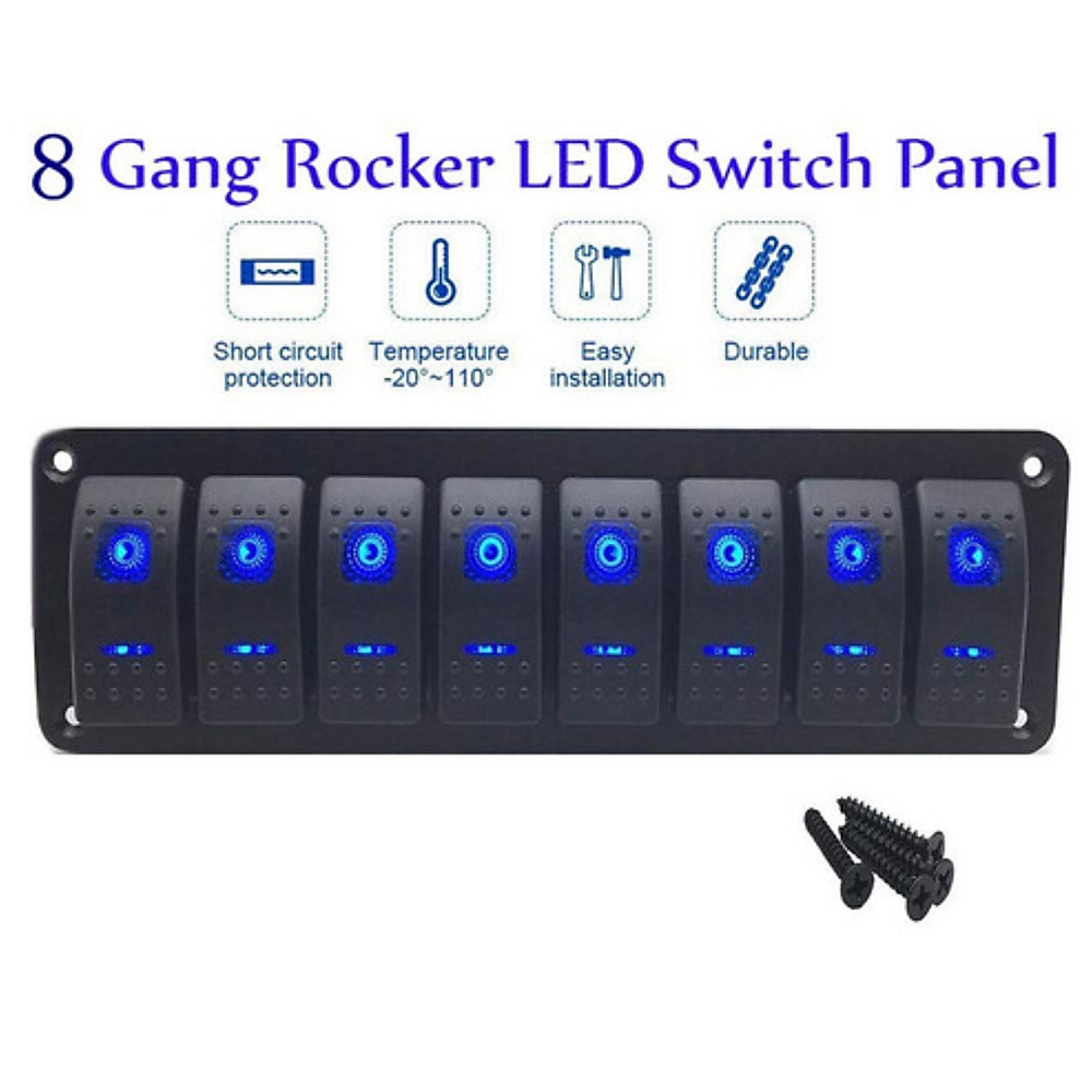 Switch Panel 8 Gangs