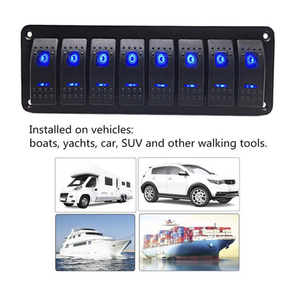 Switch Panel 8 Gangs