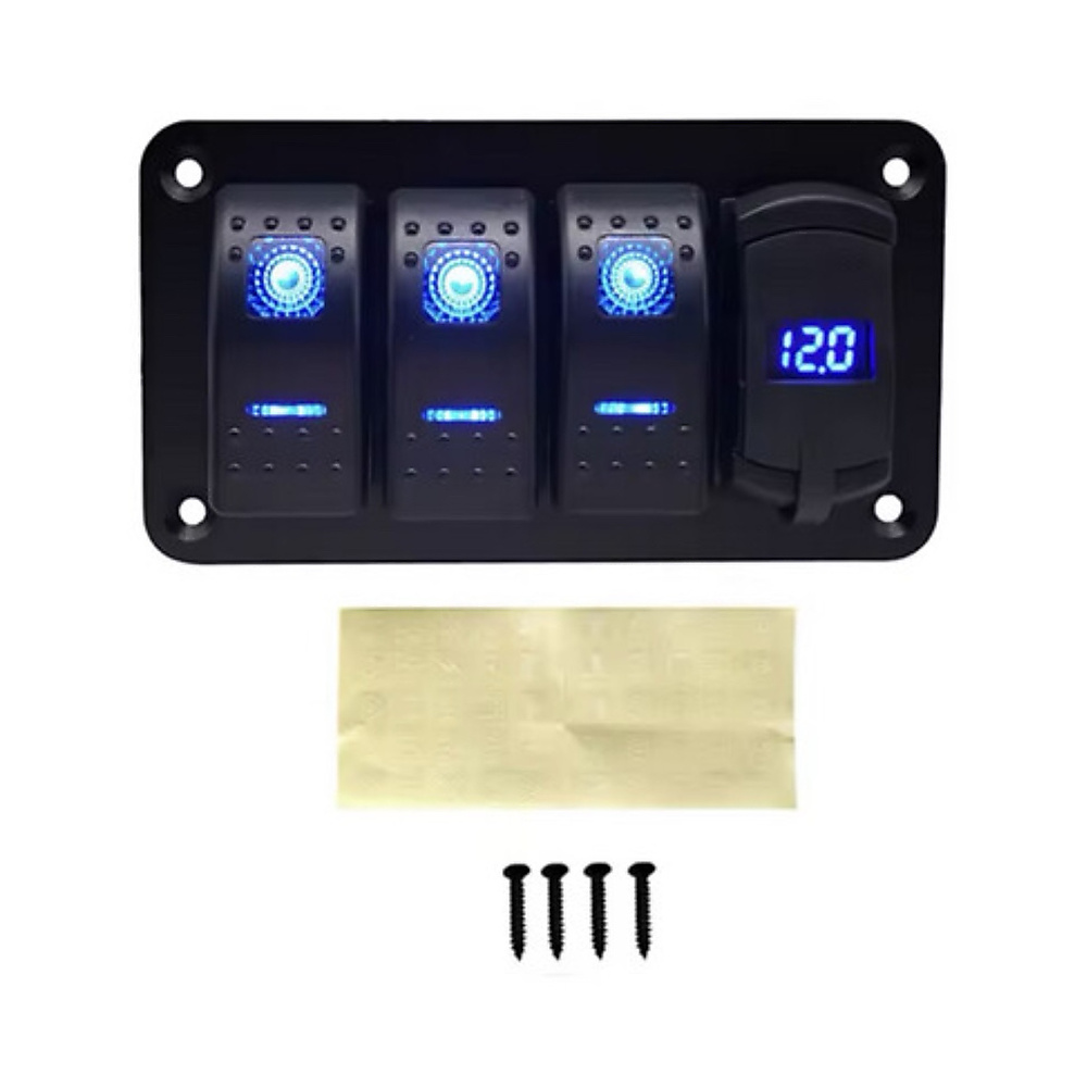 Switch Panel 4 Gangs