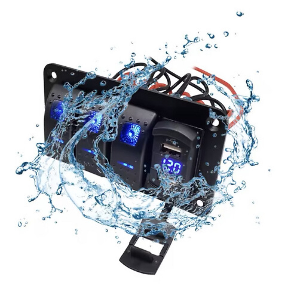 Switch Panel 4 Gangs