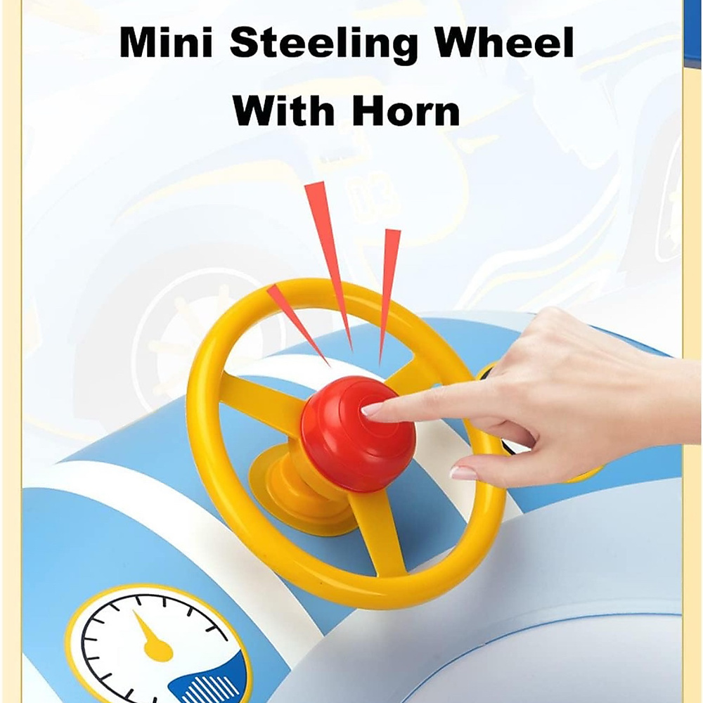 Swim Float with Canopy - Pink Car