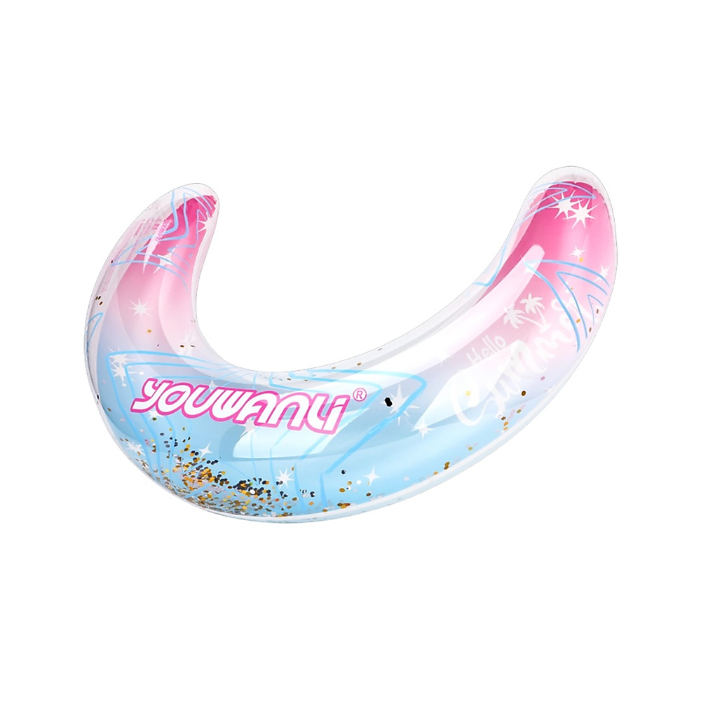 Crescent Moon Swim Float