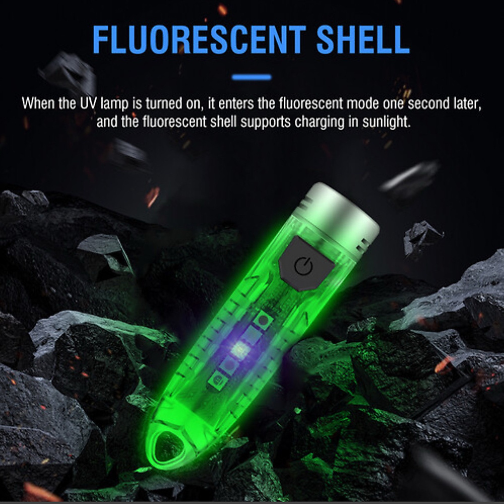 V1 EDC Keychain Flashlight 400lm