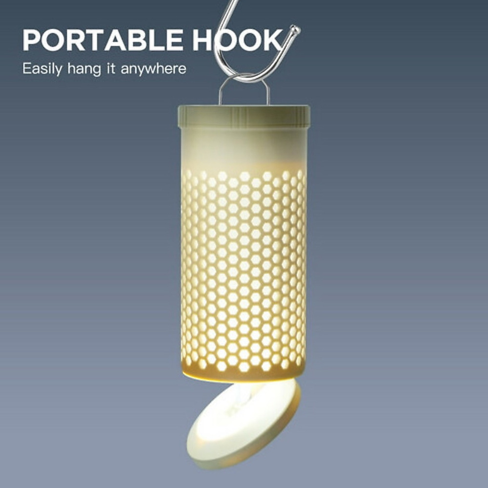 Camping telescopic flashlight