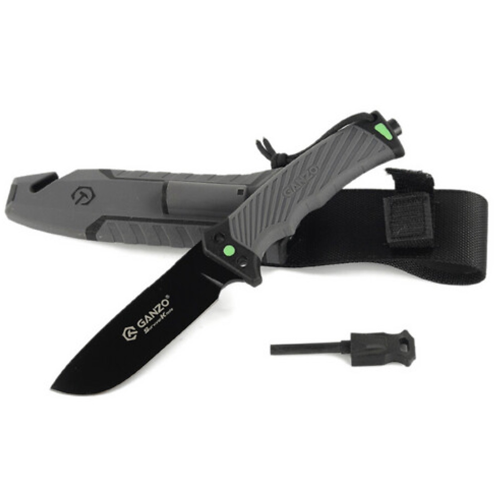 KNIFE GANZO G8012V2- GY GRAY