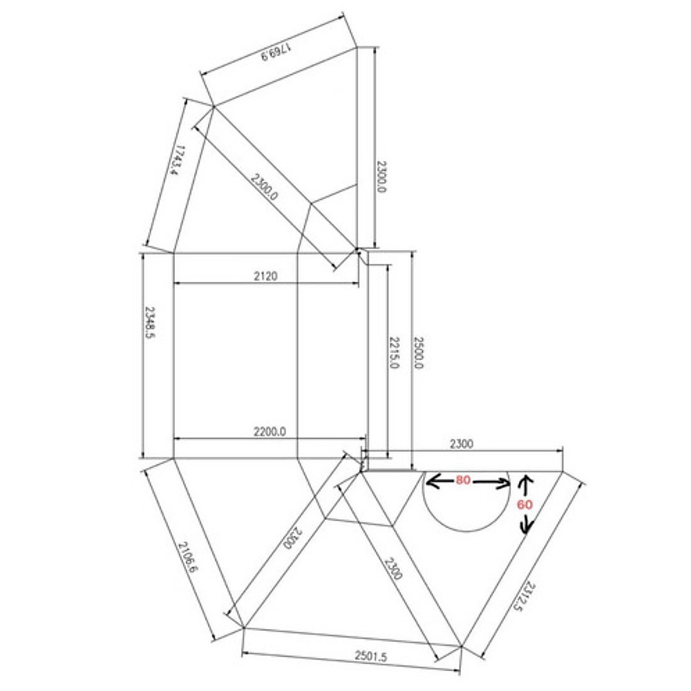 XL Gas Batwing - Left Driver side