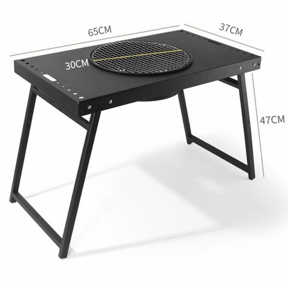 Charcoal Grill Table