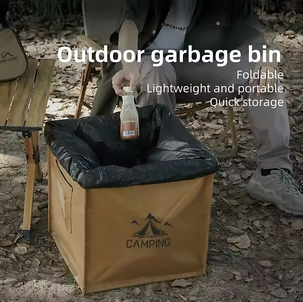 Foldable triangular wastebasket