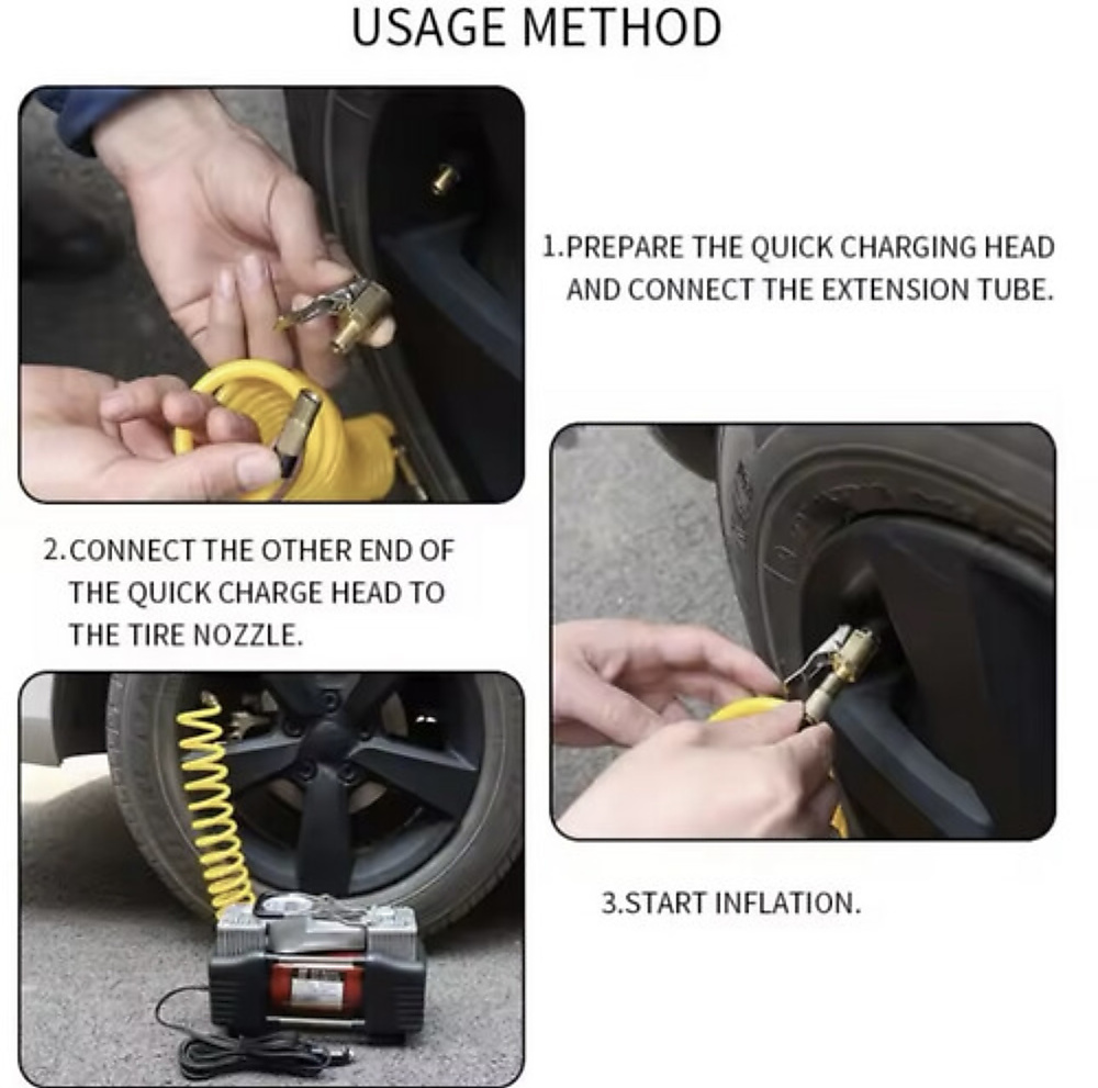 Car tire Valve Adapter