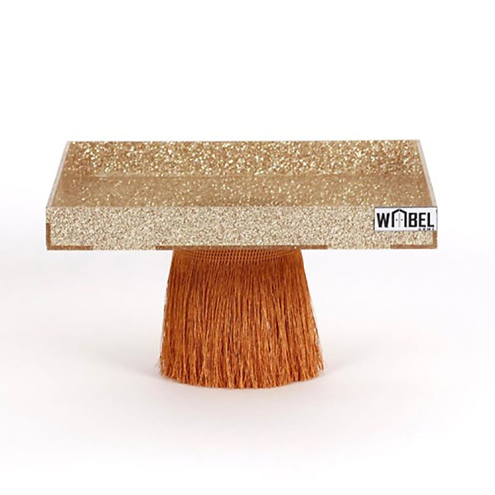 Glitter acrylic tray