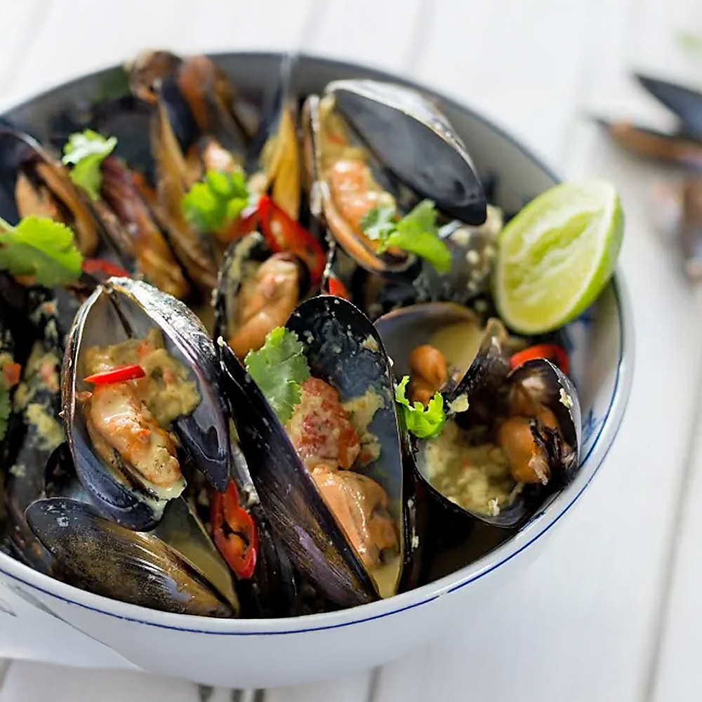 Mussels With Butter & Lemon