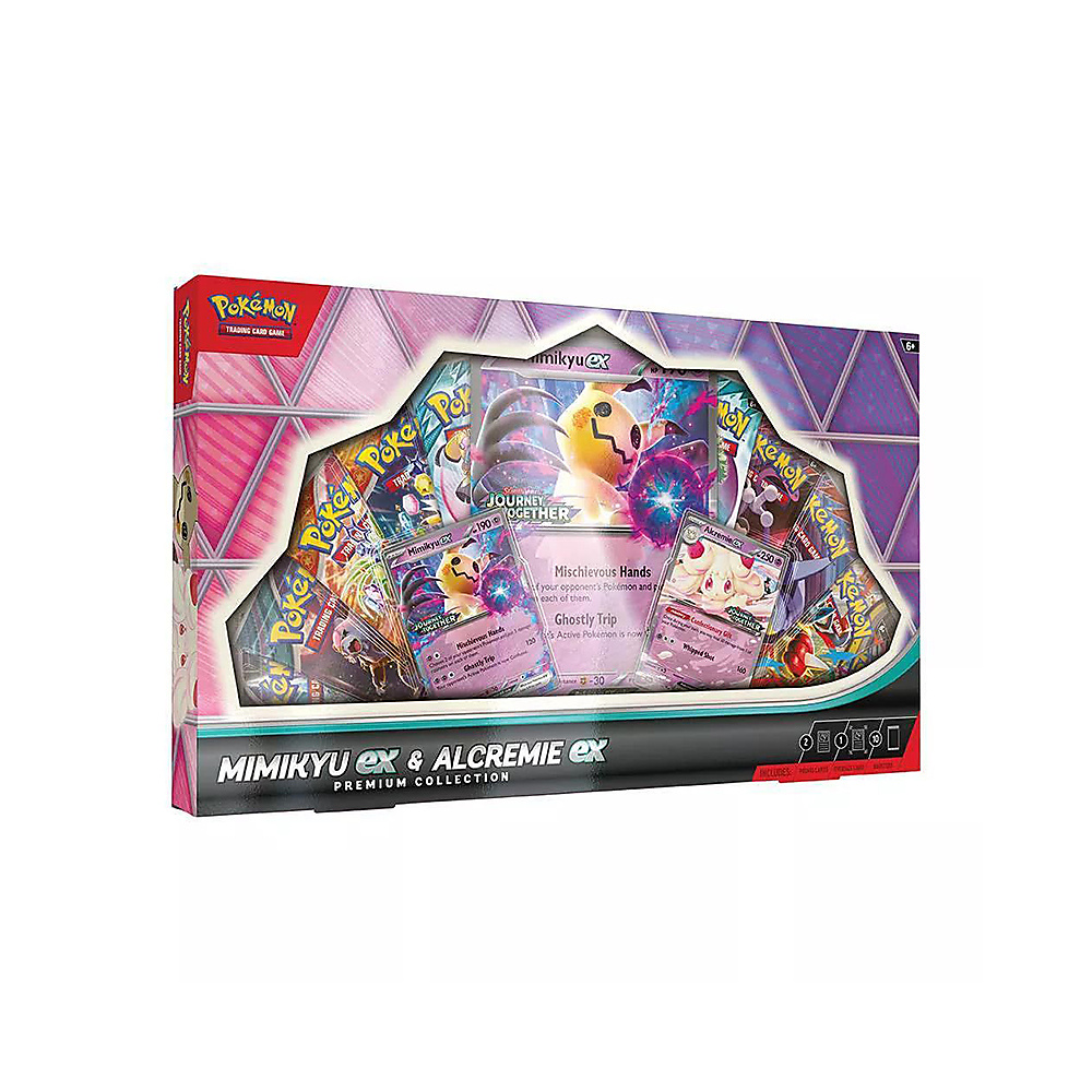 Mimikyu Ex & Alcremie ex collection box