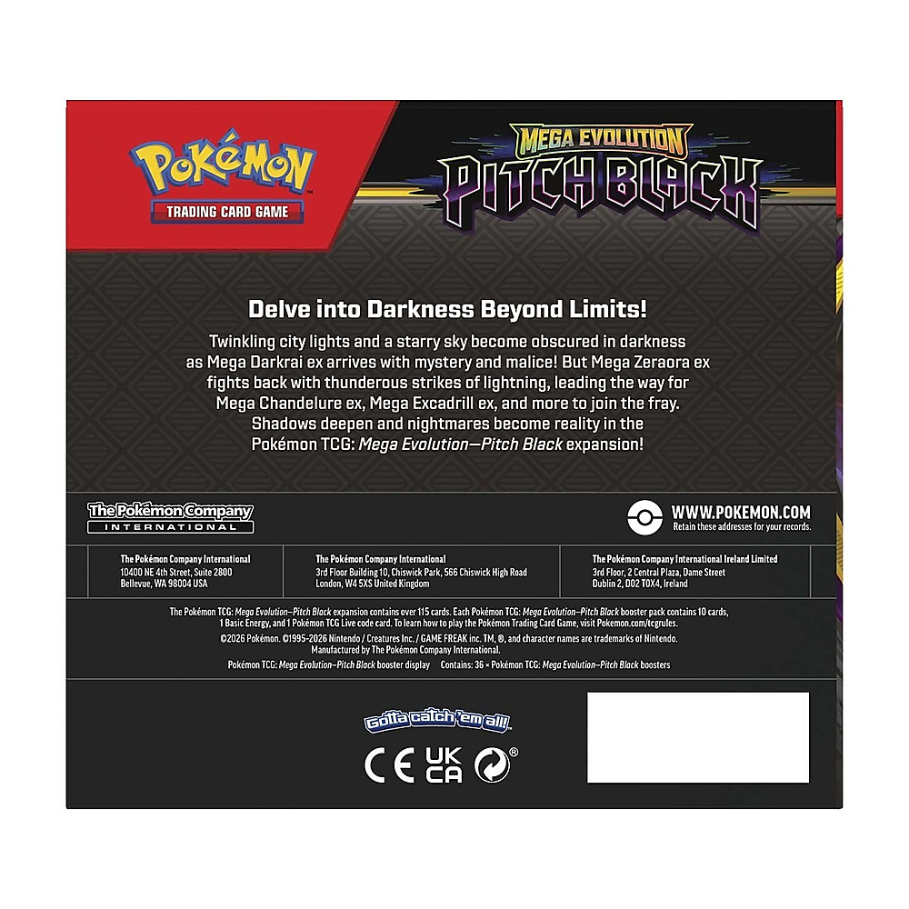 [PRE-ORDER]  Pitch Black Booster Box