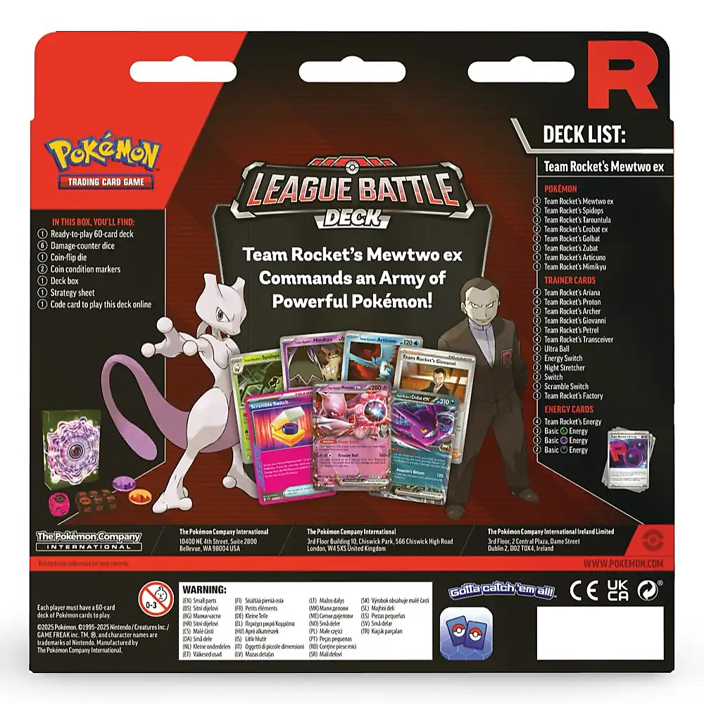 team rocket mewtwo ex deck