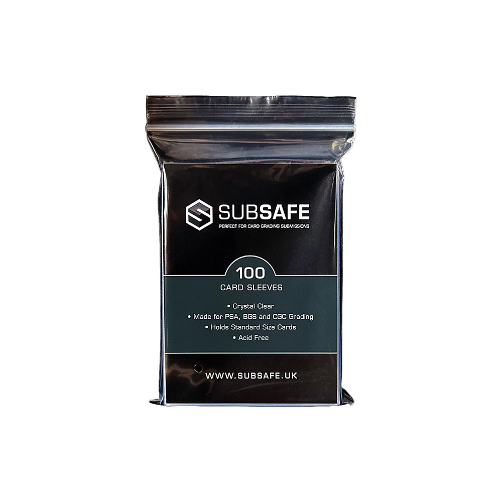 SubSafe Soft Card sleeves 100 - Perfect for Grading