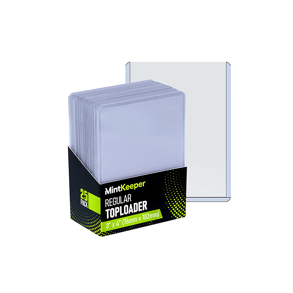 MintKeeper Toploaders Clear Rigid 25 pack