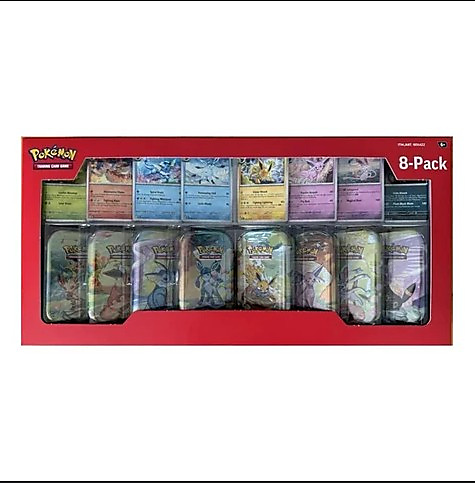 Prismatic Evolutions Mini Tin  (8-pack)
